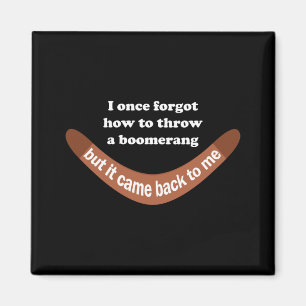Aimant Boomerang Joke