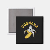 Aimant Boonana Funny Skeleton à l'intérieur Banana Quirky (Recto/Verso)