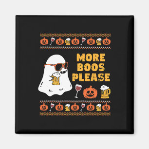 Aimant Boos S'Il Vous Plaît Vintage Costume Halloween Gho