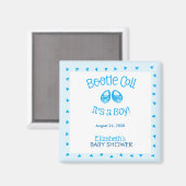 Aimant Bootie Call Blue Baby Boy Douche (Recto/Verso)