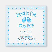 Aimant Bootie Call Blue Baby Boy Douche (Devant)