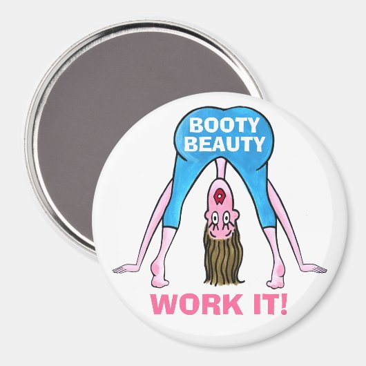 AIMANT BOOTY BEAUTY-WORK IT ! (Recto/Verso)