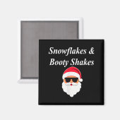 Aimant Booty Shake Christmas Funny Naughty Dirty Raunchy  (Recto/Verso)
