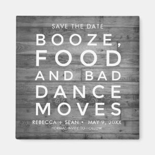Aimant Booze Nourriture Mauvaise Danse Déplace Mariage ca