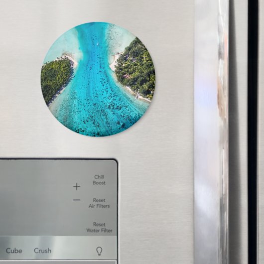 Aimant Bora Bora - Chemin Vers L'Océan (In situ (réfrigérateur))