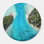 Aimant Bora Bora - Chemin Vers L'Océan (Devant)