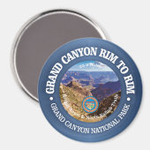 Aimant Bord du Grand Canyon à la ceinture (rd) (Recto/Verso)