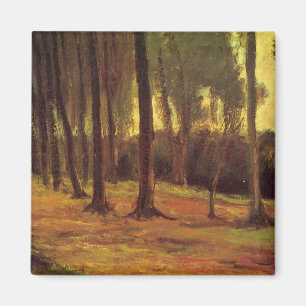 Aimant Bord d'un bois par Vincent van Gogh