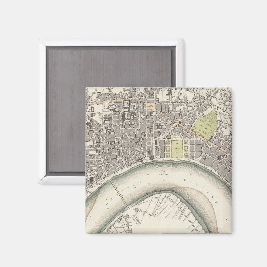 Aimant Bordeaux (Recto/Verso)