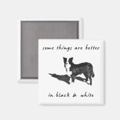 Aimant Bordure Collie Mieux (Recto/Verso)