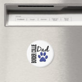 Aimant Bordure Collie Papa 2 (In Situ (Lave-vaisselle))