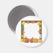 Aimant Bordure décorative automne (Recto/Verso)