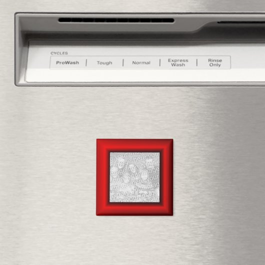 Aimant Bordure Faux rouge (In Situ (Lave-vaisselle))