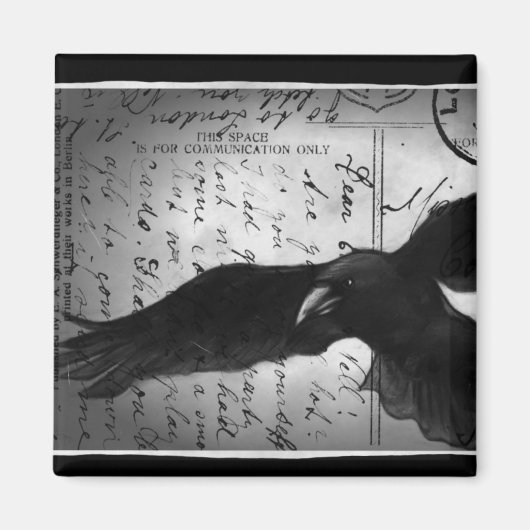 Aimant Bordures d'aimant de crow de luxe (Devant)