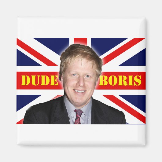 Aimant Boris Johnson DUDE (Devant)