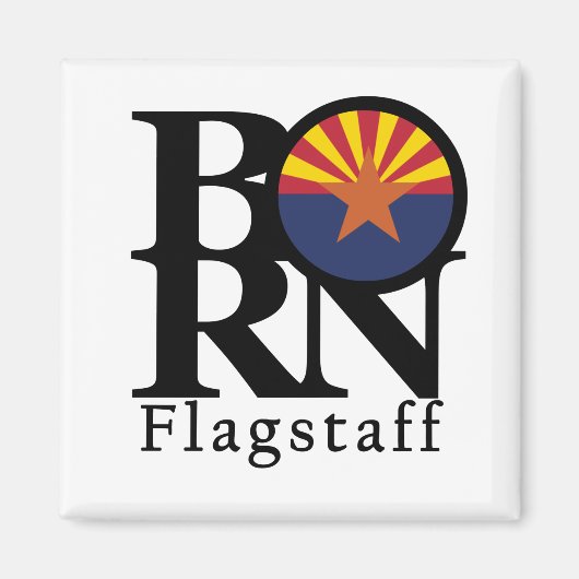 Aimant BORN Flagstaff (Devant)