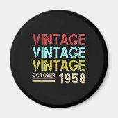 Aimant Born In October 1958 (Devant)