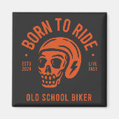 Aimant Born to Ride (Devant)