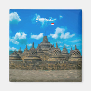 Aimant Borobudur, Indonésie - Temple bouddhiste ancien