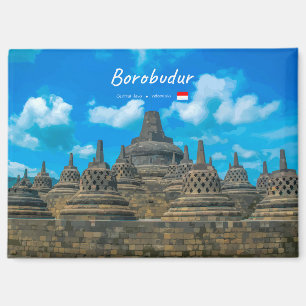 Aimant Borobudur, Indonésie - Temple bouddhiste ancien