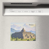 Aimant Borobudur Indonésie voyage (In Situ (Lave-vaisselle))