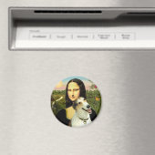 Aimant Borzoi de Mona Lisa (In Situ (Lave-vaisselle))