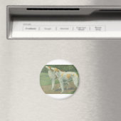 Aimant Borzoi (Wolfhound russe) (In Situ (Lave-vaisselle))