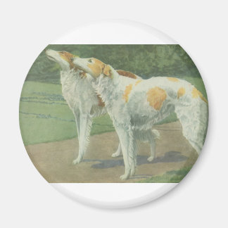 Aimant Borzoi (Wolfhound russe)
