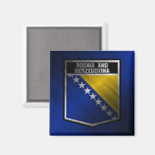 Aimant Bosnie-Herzégovine (Recto/Verso)