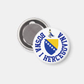 Aimant Bosnie-Herzégovine (Recto/Verso)