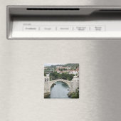 Aimant Bosnie-Herzégovine - Mostar. L'ancien pont (In Situ (Lave-vaisselle))