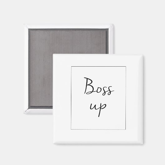 Aimant Boss Up (Recto/Verso)
