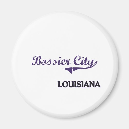 Aimant Bossier City Louisiana City Classic (Devant)