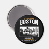 Aimant Boston (Recto/Verso)