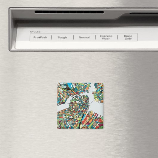 Aimant Boston City USA (In Situ (Lave-vaisselle))