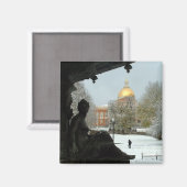 Aimant Boston Common (Recto/Verso)