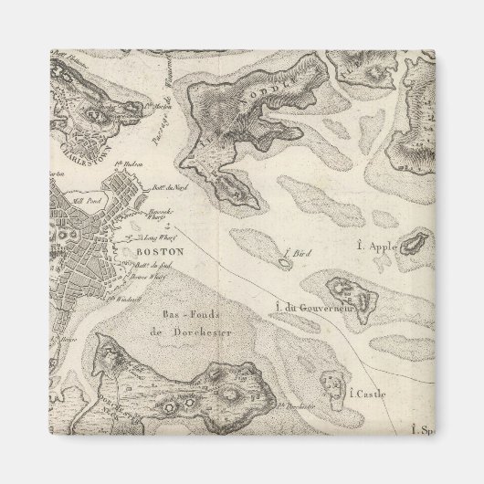 Aimant Boston et ses environs (Devant)