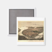 Aimant Boston, Massachusetts en 1877 (Recto/Verso)