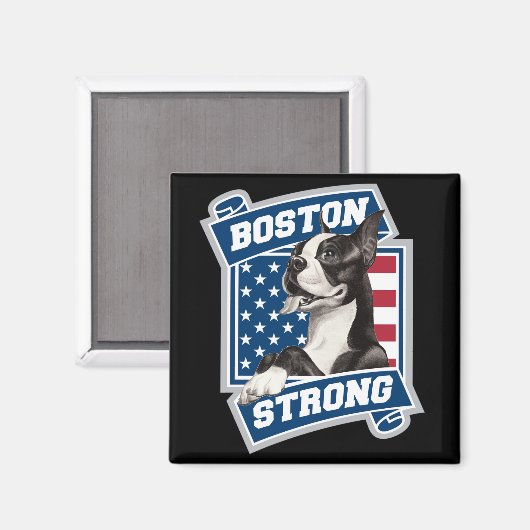 AIMANT BOSTON STRONG TERRIER (Recto/Verso)
