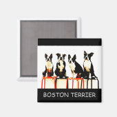 AIMANT BOSTON TERRIER (Recto/Verso)