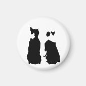 AIMANT BOSTON TERRIER KOTARO & TEN TEN (Devant)