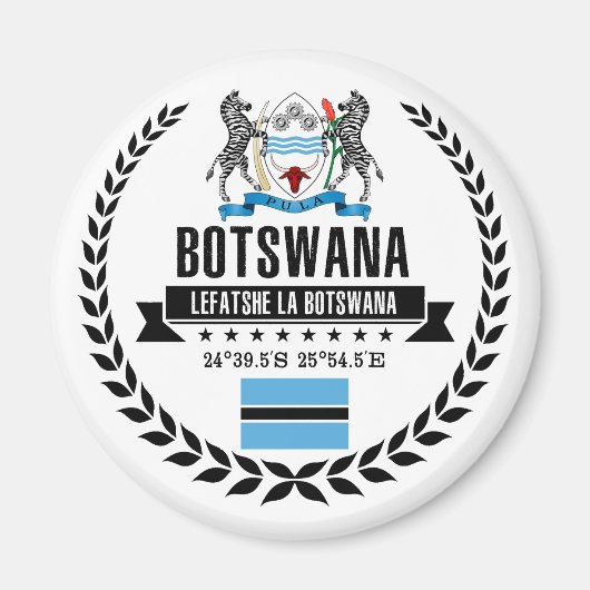 Aimant Botswana (Devant)