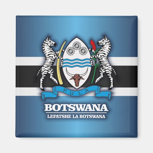 Aimant Botswana COA 2 (Devant)