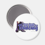 Aimant Bottes dansantes (Recto/Verso)