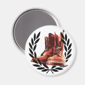 Aimant bottes de peau (Recto/Verso)