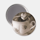 Aimant Bottes En Tasse De Thé (Recto/Verso)