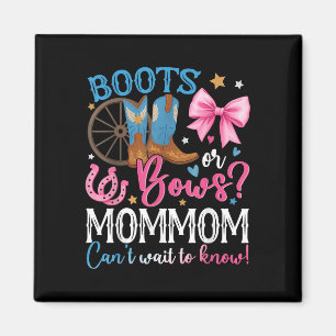 Aimant Bottes Ou Bows Maman Vous Aime Genre Révéler Famil