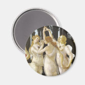 Aimant Botticelli Trois Grâces Art Renaissance (Recto/Verso)