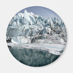 Aimant Bouche Alaska de glacier de Matanuska