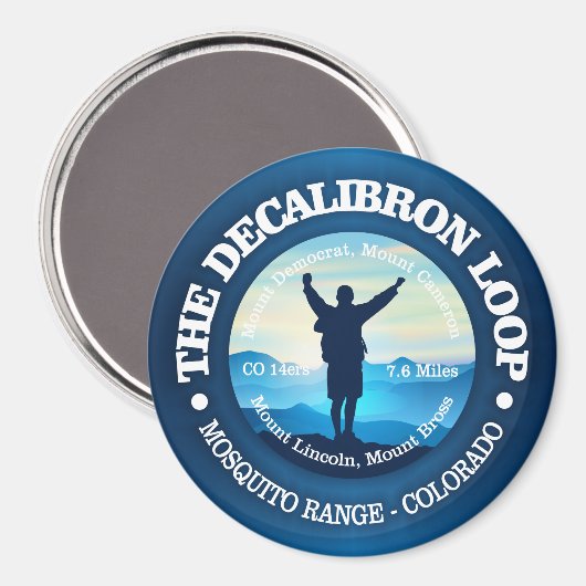 Aimant Boucle Decalibron (randonnée) (Recto/Verso)